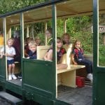 KS1 trip to Amberley Museum The Towers