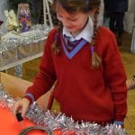 Santa visits The Towers