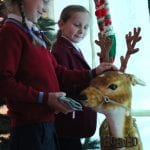 Santa visits The Towers