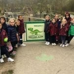 ks1 trip to Southwater dinosaur Park
