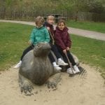 ks1 trip to Southwater dinosaur Park