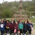 ks1 trip to Southwater dinosaur Park