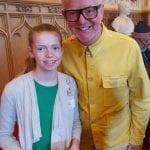 Emily H at Windsor Castle for the BBC 500 words competition.