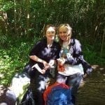 Two Students resting bronze dofe 2019