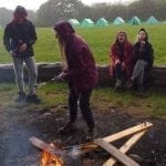 Cooking on a bonfire bronze dofe 2019