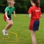 Sports Day 2019 Senior Activities Jumping.