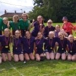 Sports Day 2019 Group Shot Medals.