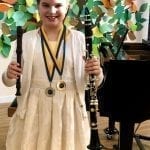 Lucia at the Arun Young Musicians Festival
